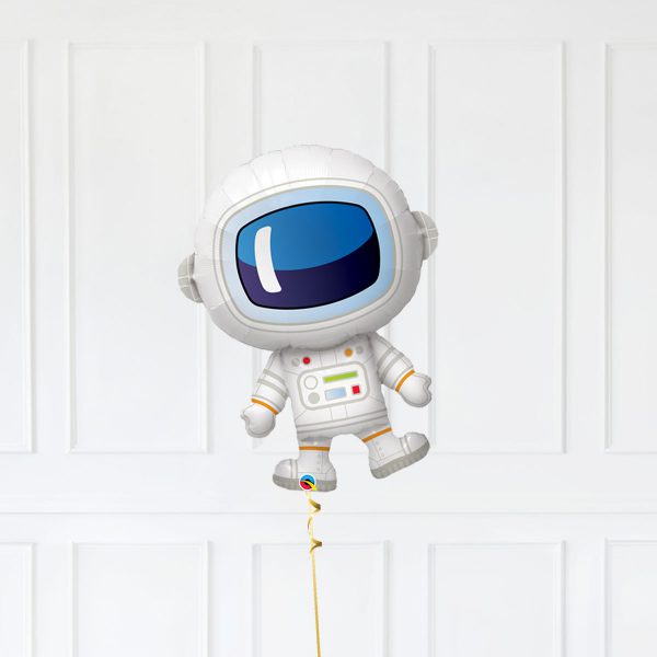 Astronaut Star Blue White Bubble Happy Birthday Space - Image 4