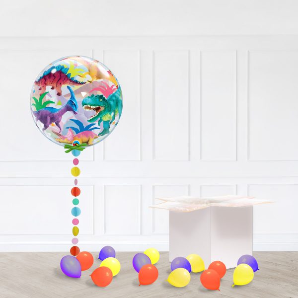 Bubble Dinosaurs Tail Rainbow Box