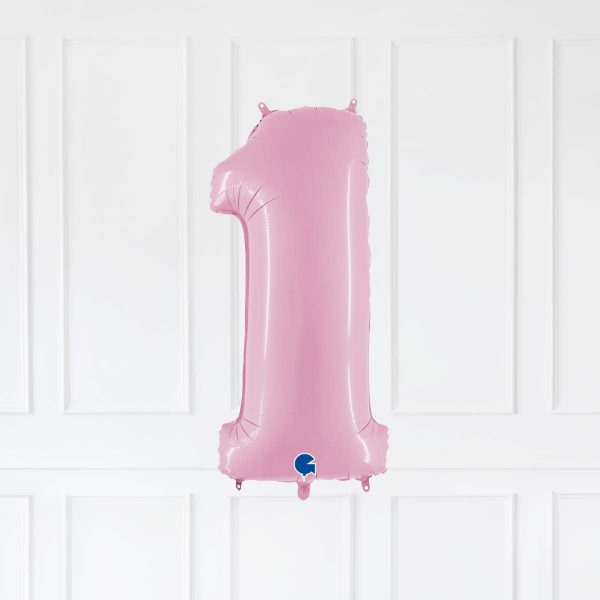 Number 4 Pastel Pink TrioHeartBubble Rose White HappyBirthday - Image 5