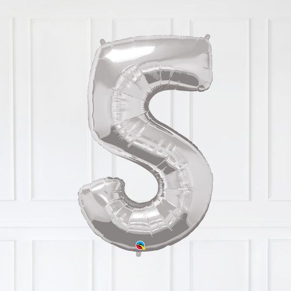 Number 6 Silver Trio Star Bubble Galaxy Blue - Image 9