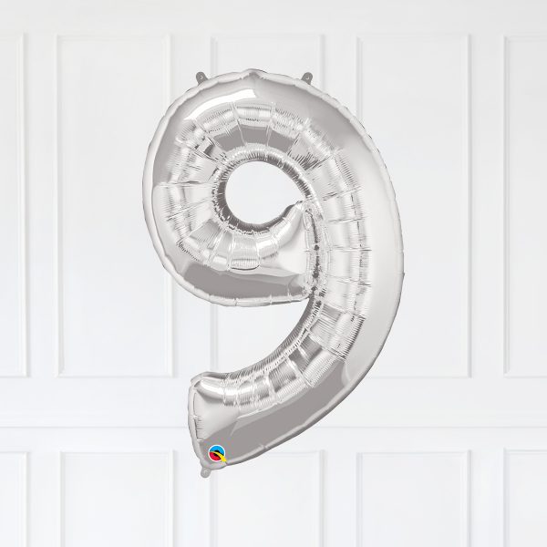 Number 6 Silver Trio Star Bubble Galaxy Blue - Image 13