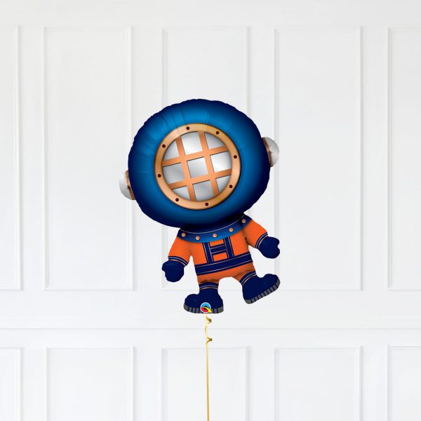 Deep Sea Diver Star Bubble Shark HappyBirthday - Image 4