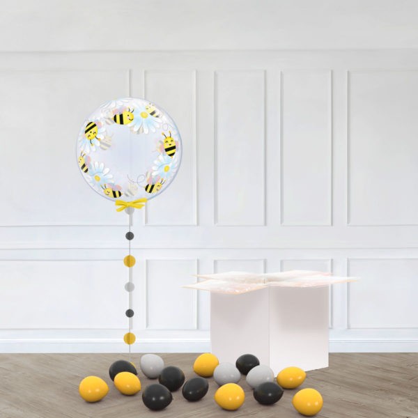 DÉCO BUBBLE 24″ SWEET BEES & DAISIES