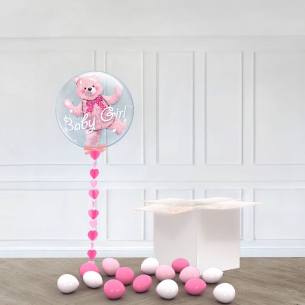 DOUBLE BUBBLE – BABY PINK BEAR