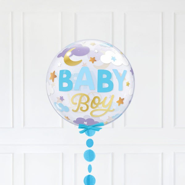 ROUND 22″ BABY BOY SWEET DREAMS - Image 2