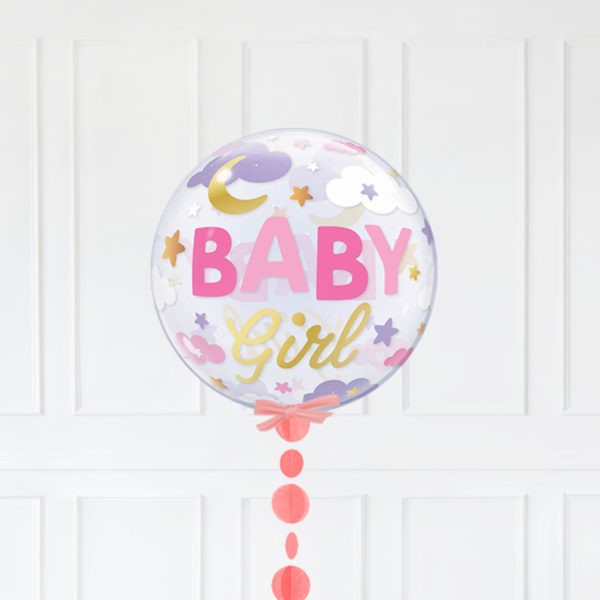 ROUND 22″ BABY GIRL SWEET DREAMS - Image 2