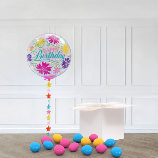 SINGLE BUBBLE – BIRTHDAY FLOWERS & FILIGREE